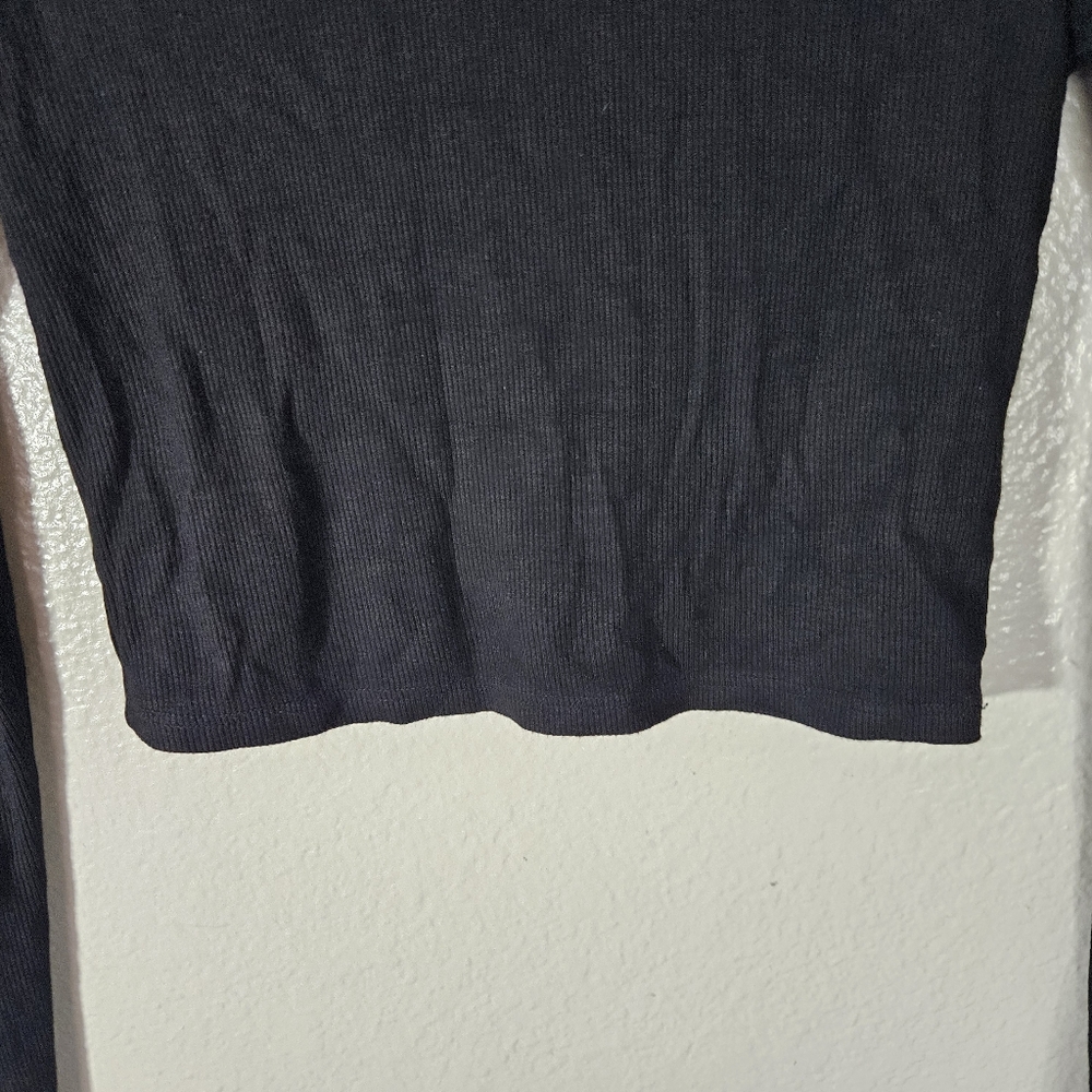 Joah Brown Cropped Crew Longsleeve Size XS/S - Picture 7 of 14